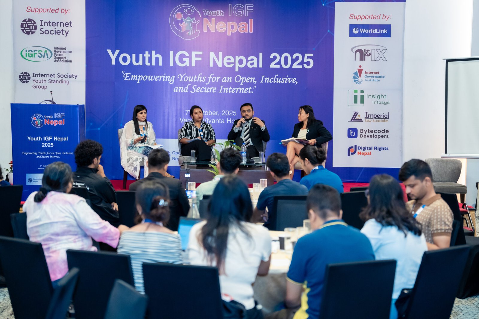 Young leaders examined structural barriers to meaningful participation.